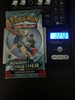 Heavy! Over 22.72 Gram Pokemon Journey Together Booster Pack Sealed - Image 1