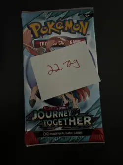 Heavy! Over 22.72 Gram Pokemon Journey Together Booster Pack Sealed - Image 4