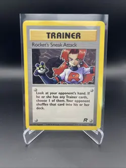 Pokemon Team Rocket Unlimited Rocket’s Sneak Attack 72/82 NM-LP - Image 1