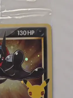 Pokemon Greninja Gold Star Promo SWSH144 Celebrations ETB Promo Factory Sealed 2 - Image 3