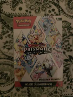 Pokemon Prismatic Evolutions Booster Bundle - New Sealed 6 Booster packs - Image 1