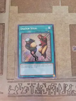 YUGIOH SNATCH STEAL BLTR-EN096 SECRET 1ST ED NM - Image 1