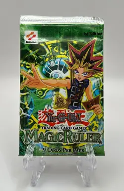 (701063) Yugioh Magic Ruler 1st Edition - Sealed Booster Pack - Image 1