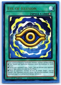 Eye of Illusion - MZMI-EN011 - ULTRA RARE - 1st Edition - YuGiOh - Near Mint - Image 1