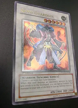 Goyo Guardian 1st Edition TDGS-EN042 UTR Ultimate Rare Yugioh Card English (VLP) - Image 2