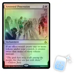 FOIL ANOINTED PROCESSION Amonkhet AKH Magic MTG MINT CARD - Image 1