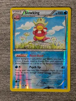 Slowking 21/122 Reverse Holo Rare XY BREAKpoint Pokemon Card - 851 - Image 1
