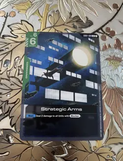 Gundam Card Game Singles GD01-108 U Strategic Arms New Type Rising - Image 1