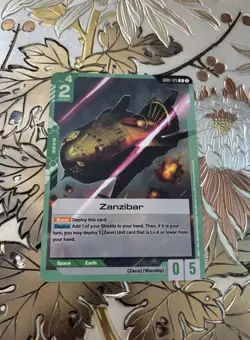 Gundam Card Game Singles GD01-125 U Zanzibar New Type Rising - Image 1