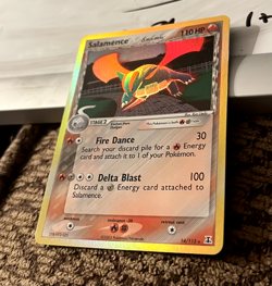 Pokemon Card 2005 - Salamence EX Delta Species 14/113 Holo - Near Mint (Rare) - Image 3