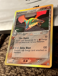 Pokemon Card 2005 - Salamence EX Delta Species 14/113 Holo - Near Mint (Rare) - Image 4