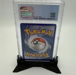 CGC 8.5 Slowking Pokemon Card 2000 Neo Genesis Unlimited Holo NM/Mint with Stand - Image 4