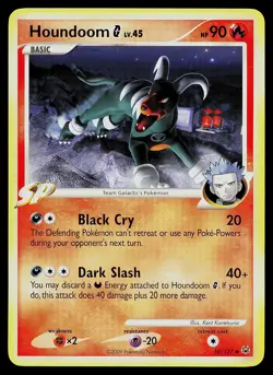 Pokemon Card - Houndoom G Platinum 50/127 Uncommon - Image 1