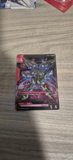 Kshatriya (GD01-044) - Newtype Rising #GD01-044 LR - NM Foil Gundam Card Game - Image 1