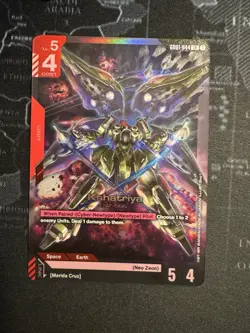 Kshatriya (GD01-044) - Newtype Rising #GD01-044 LR - NM Foil Gundam Card Game - Image 1