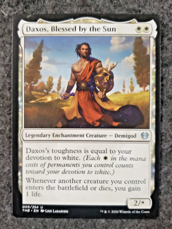Daxos, Blessed by the Sun Magic the Gathering Theros Beyond Death MTG (DS3D1K5) - Image 1