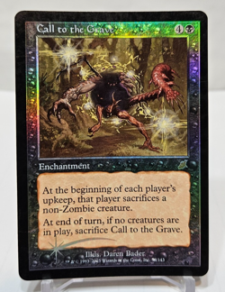 FOIL Call to the Grave Scourge MTG Magic the Gathering 7217 - Image 1