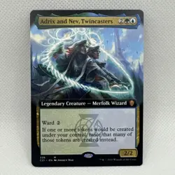 MTG -Adrix and Nev, Twincasters (Extended Art) Commander 2021 Regular Near Mint - Image 1