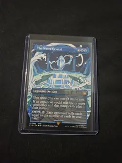 MTG Final Fantasy - The Water Crystal Borderless (0333) NM - Image 1