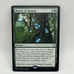 MTG - Bounty of Skemfar Commander: Kaldheim Regular NM Unplayed - Image 1