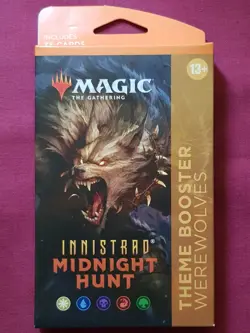 Magic The Gathering INNISTRAD MIDNIGHT HUNT WEREWOLVES THEME BOOSTER PACK MTG - Image 1