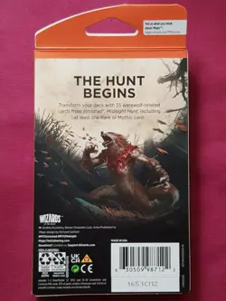 Magic The Gathering INNISTRAD MIDNIGHT HUNT WEREWOLVES THEME BOOSTER PACK MTG - Image 2