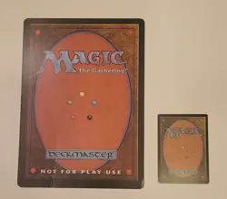 MTG Aswan Jaguar Microprose Large Card Promo (Damaged) - Image 2