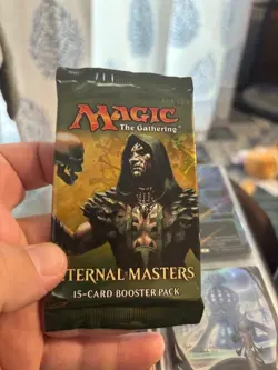 Magic The Gathering ETERNAL MASTERS New Sealed Booster Pack MTG - Image 1