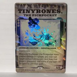 Tinybones the Pickpocket (Showcase) Foil - Outlaws of Thunder Junction - OTJ MTG - Image 1