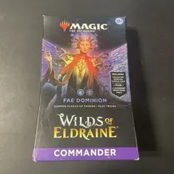 Wilds of Eldraine Commander Deck - Fae Dominion MTG Brand New Sealed - Image 1