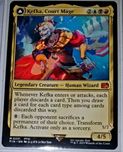 Kefka, Court Mage Final Fantasy Regular MTG Magic The Gathering Pack Fresh NM - Image 1