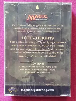 Magic The Gathering 9TH EDITION LOFTY HEIGHTS New Sealed Theme Deck MTG NINTH - Image 2