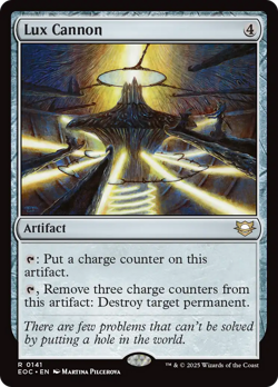 Lux Cannon - 141 - Commander: Edge of Eternities- Near Mint - MTG - Image 1