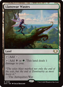 Llanowar Wastes - 165 - Commander: Edge of Eternities- Near Mint - MTG - Image 1