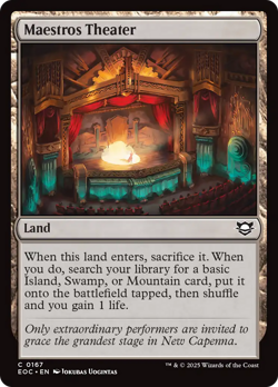 Maestros Theater - 167 - Commander: Edge of Eternities- Near Mint - MTG - Image 1