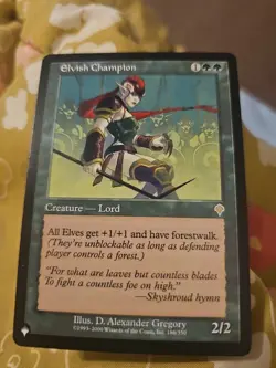 Elvish Champion Invasion Regular MTG NM Magic Card - Image 1