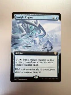 Insight Engine - 26 - MTG: Edge of Eternities - Rare - Extended Art - Regular - Image 1