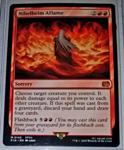 Nibelheim Aflame 146 Regular Final Fantasy MTG Pack Fresh Magic The Gathering NM - Image 1