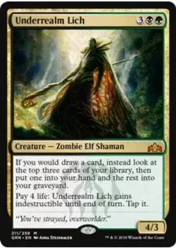 Underrealm Lich - Guilds of Ravnica MTG Magic NM - Image 1