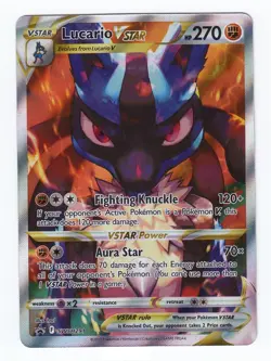 Lucario VSTAR SWSH291 Sword and Shield Black Star Promo Pokemon TCG NM - Image 1