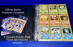 Pokemon 151 Original Complete Set 151/150 BASE JUNGLE FOSSIL Binder Collection - Image 2