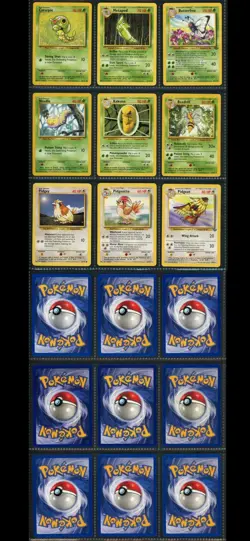 Pokemon 151 Original Complete Set 151/150 BASE JUNGLE FOSSIL Binder Collection - Image 5