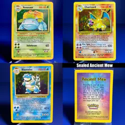 Pokemon 151 Original Complete Set 151/150 BASE JUNLGE FOSSIL Binder Collection - Image 3