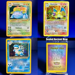 Original 151 Pokemon Cards 1999 [NM-LP] 100% Complete Set + Ancient Mew + 1st Ed - Image 2