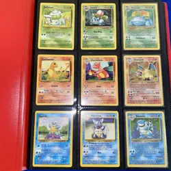 Original 151 Pokemon Cards Complete Set 1999 24 Holos 18 1st Edition [LP/MP] - Image 1