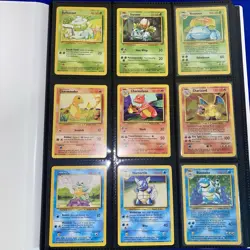 Original 151 Pokemon Cards Complete Set 1999 24 Holos 18 1st Edition [LP/MP] - Image 1