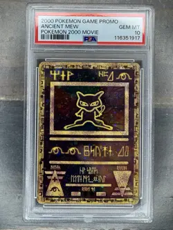 2000 Pokemon Ancient Mew PSA 10 GEM MINT Pokemon Movie Promo with SWIRL - Image 1