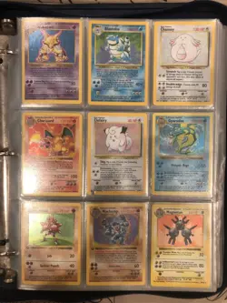 Pokemon Complete Set 1st edition Base Jungle Fossil Team Rocket PSA Graded - Image 1