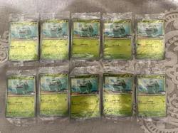 Pokemon TCG Bulbasaur X 10 Scarlet/Violet 151 Stamped Best Buy Promo 001/165 - Image 1