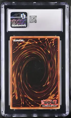 Yugioh CGC 10 Mystical Elf LOB-062 Super Rare WAVY Unlimited EXTREMELY RARE - Image 2